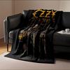 Ozzy Osbourne Gothic Kunstdecke für alle Jahreszeiten Decke Mittagspause Überwurf Geschenk