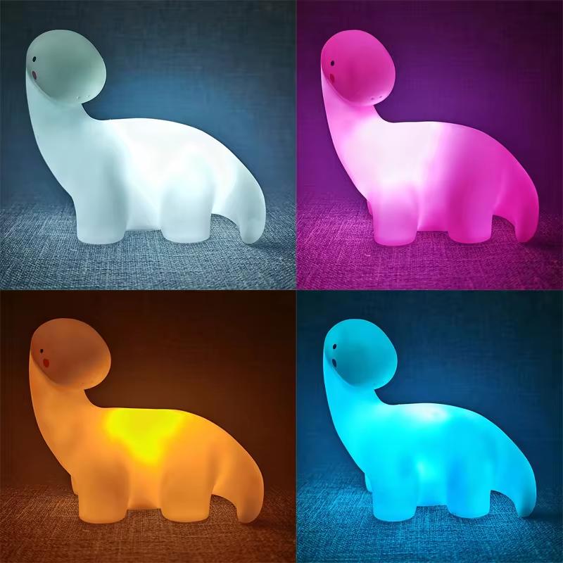 LED Night Light Cute Cartoon Animal Lamp Bear Unicorn Cloud Star Moon Nightlight For Baby Kids Room Bedside Bedroom Living Room