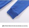 Children's Spring Collection Korean-Style Solid Color Hoodie - Trendy Long Sleeve Round Neck for Boys & Girls
