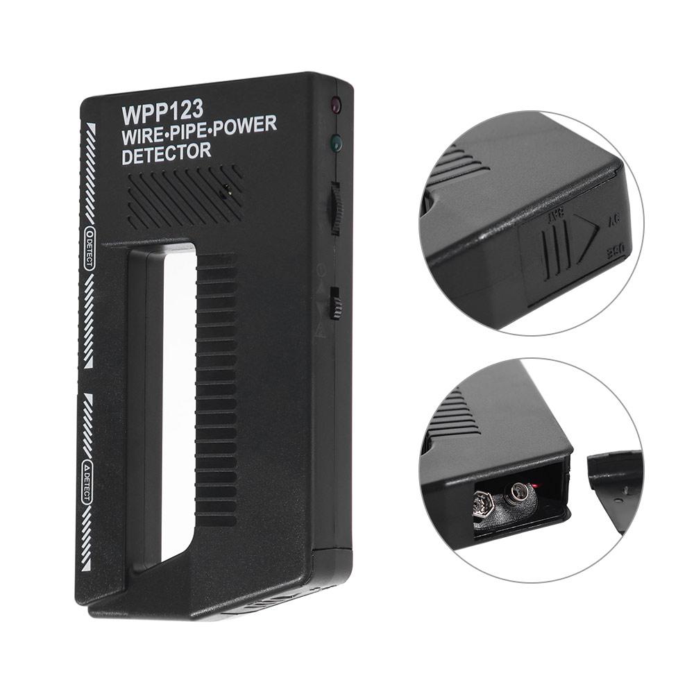 WPP123 Wire Pipe Power Detector High Sensitivity Adjustable Wall Detector Scanner Durable Adjustable Keys Metal Detector