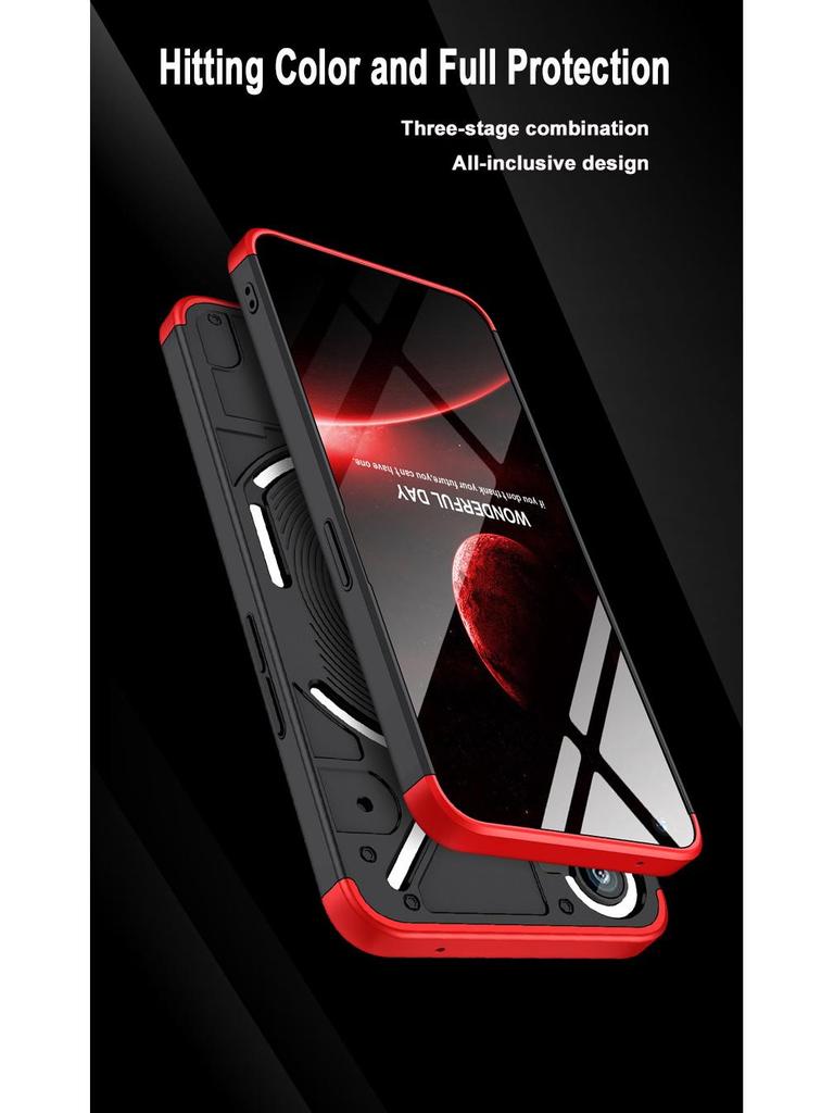 Creative Frosted 360° Shield Case for Nothing Phone - Anti-Fall Protection