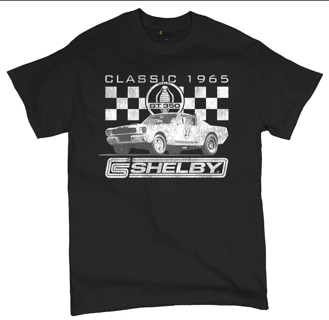 Classic 1965 Shelby GT350 Men s and Women s T-shirts Mustang GT Racing Powered by Ford Men s M