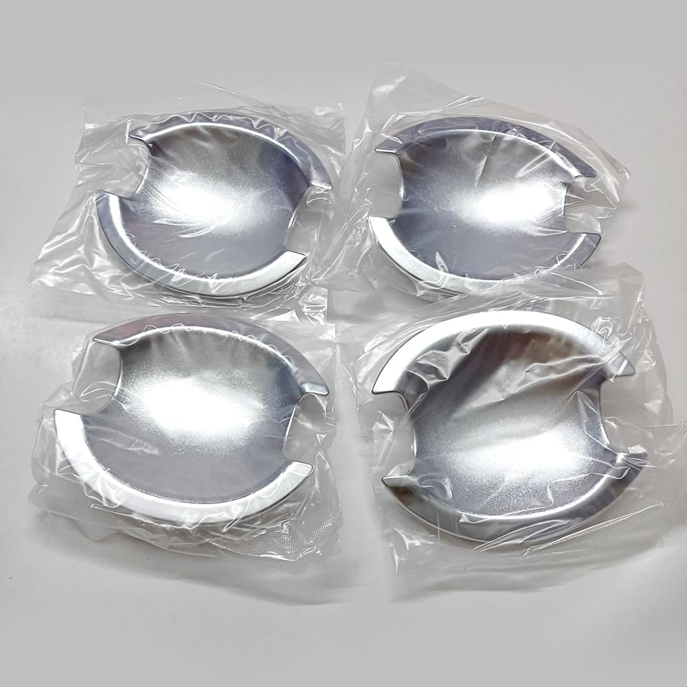 Chrome Exterior Door Handle Cover Trim and Door Bowl Cap for Mitsubishi Outlander 2007-2020 Lancer 2008-2017 RVR ASX Outlander Sport 2011-2021