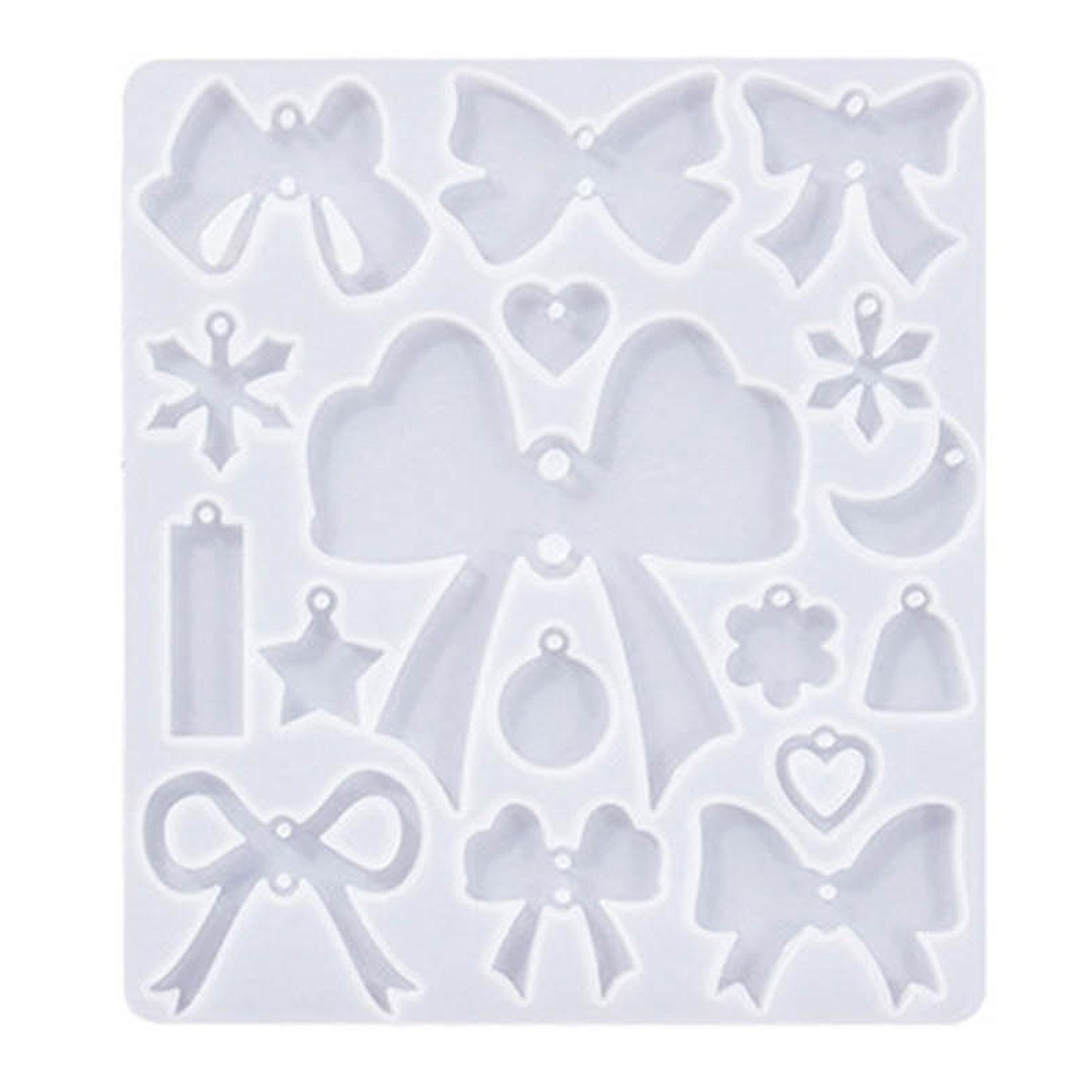 

Серьги-банты, силиконовая форма, эпоксидная смола, формы для литья брелоков в китайском стиле с отверстием для поделок 5