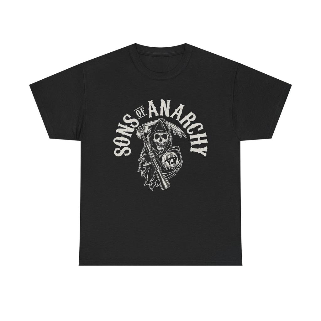 Sons Of Anarchy Grafik T-Shirt für Erwachsene Unisex Schweres Baumwoll-T-Shirt
