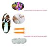 In-stock Inflatable Glowing White Ghost Pumpkin for Outdoor Halloween Decoration