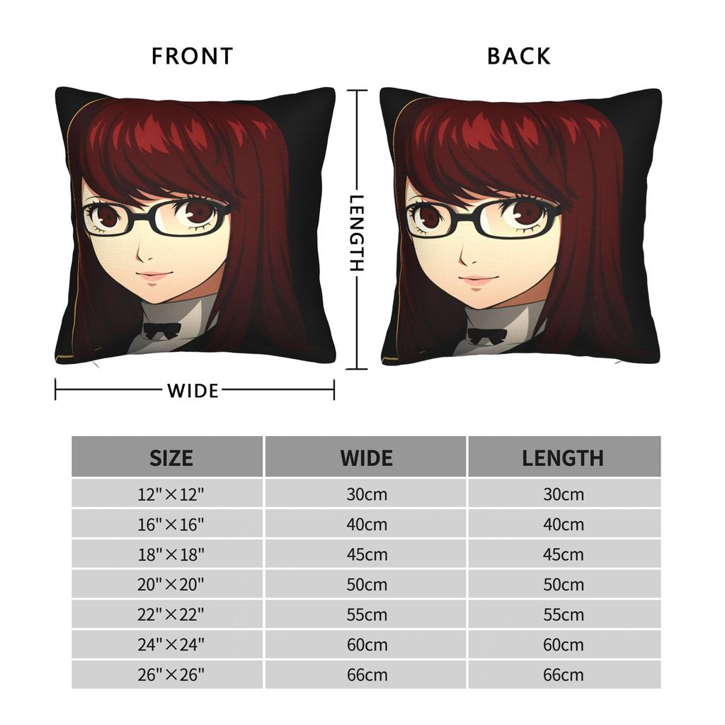 Pillow Case P-Personas Characters Custom Pillow Cover For Couch Sofa Bedroom Fashion Pillowcases