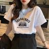 Women Cute Pink Bear Graphic T Shirt Casual Cotton O Neck Short Sleeve Loose Summer Tee Daily Basic Tops
