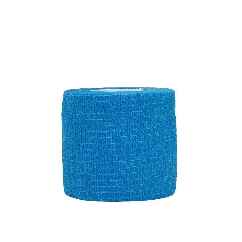 6/20PCS 5cm*5m Sports Self Adhesive Elastic Bandages Blue Wrap Tape Elastoplast For Knee Pads Finger Ankle Palm Aid Kit Pet Tool