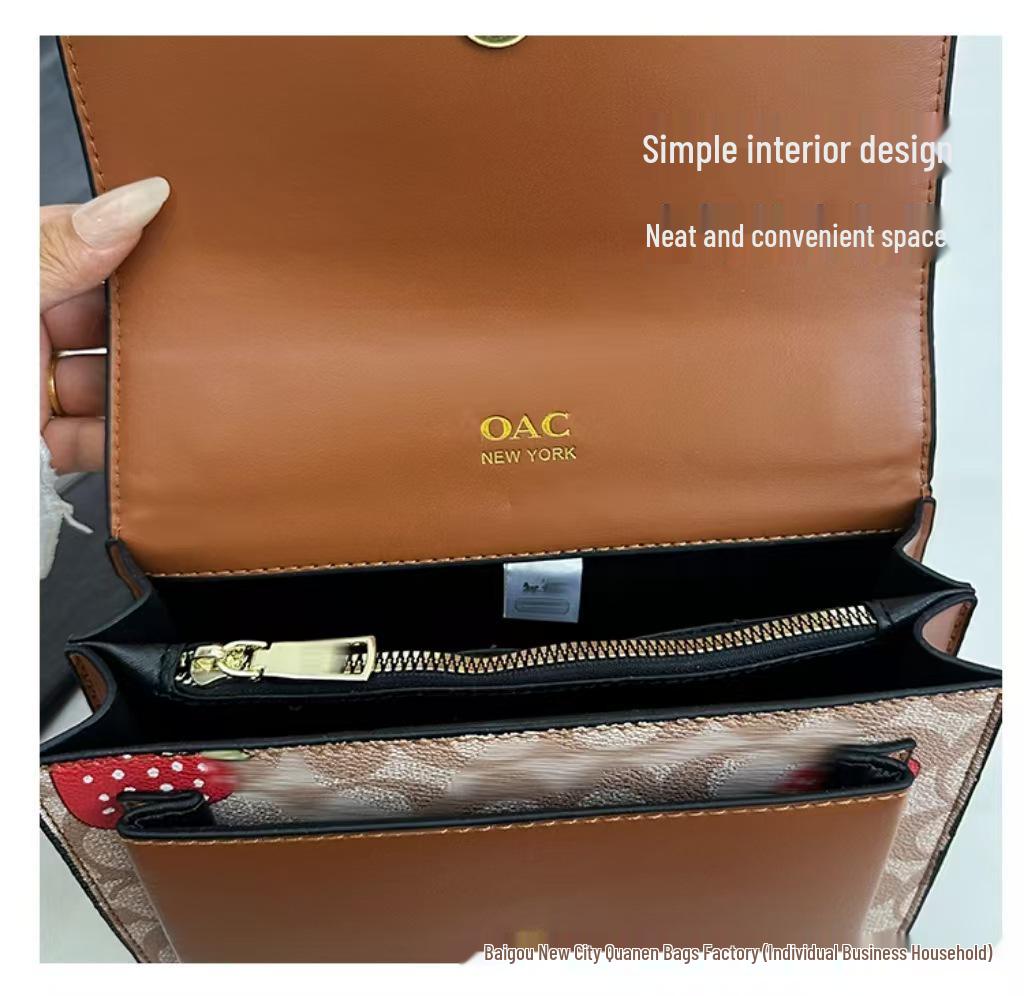 Sac à bandoulière chaîne polyvalent mode européenne et américaine - Design populaire décontracté de niche pour femmes