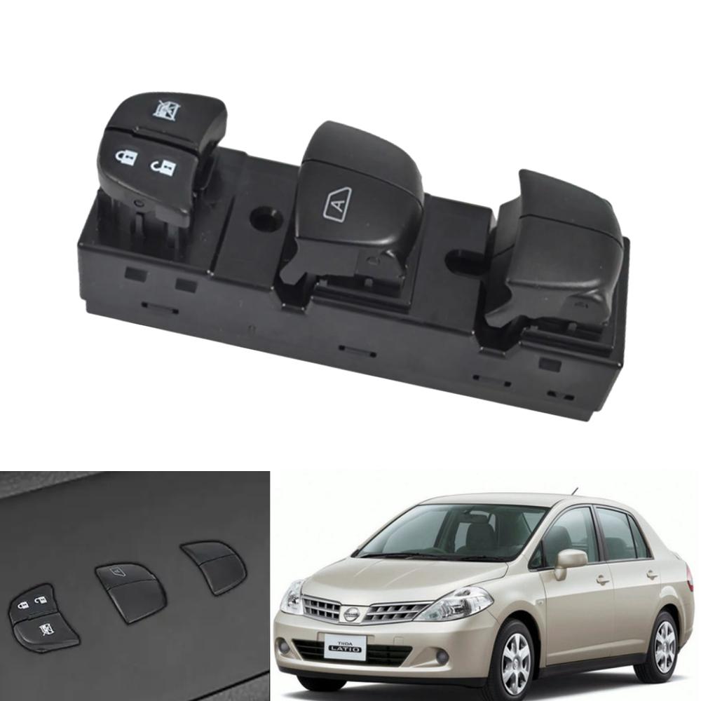 Front Right Power Window Lifter Switch 19pins 25401-4JG0A For Nissan Tiida Enhanced Functionality Power Window Lifter Switch