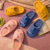 Winter Cute Shark Open-toe Home Cotton Slippers Women Soft Plush Floor Indoor Couple Unisex40-41