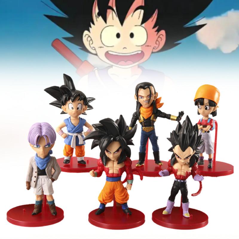 Ball Goku Dragon Vegeks Action Figures Anime Collectible Toy Doll Model Display