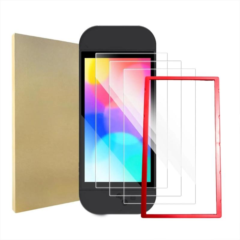 Tempered Glass Screen Protectors for NS 2 Antiscratch Screen Protective Film Game Console Tempered Film