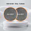 Car Leather Alloy Coaster For Kia GTLine RIO K2 K3 K4 K5 k8 Sportege Picanto Optima Soul Ceed Water Cup Holder Pad Non-slip Mat rnqt40