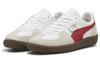 Puma Palermo Leather Puma White Vapor Gray Club Red