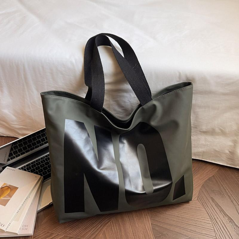 Letter Large Capacity Shoulder Bag Women's Tote Bag