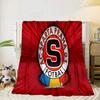 Calcio Sparta Praga Coperta Portatile/Coperta Morbida Biancheria da Letto Adatta per Viaggi Campeggio Soggiorni Uffici Divani Regali per Fan
