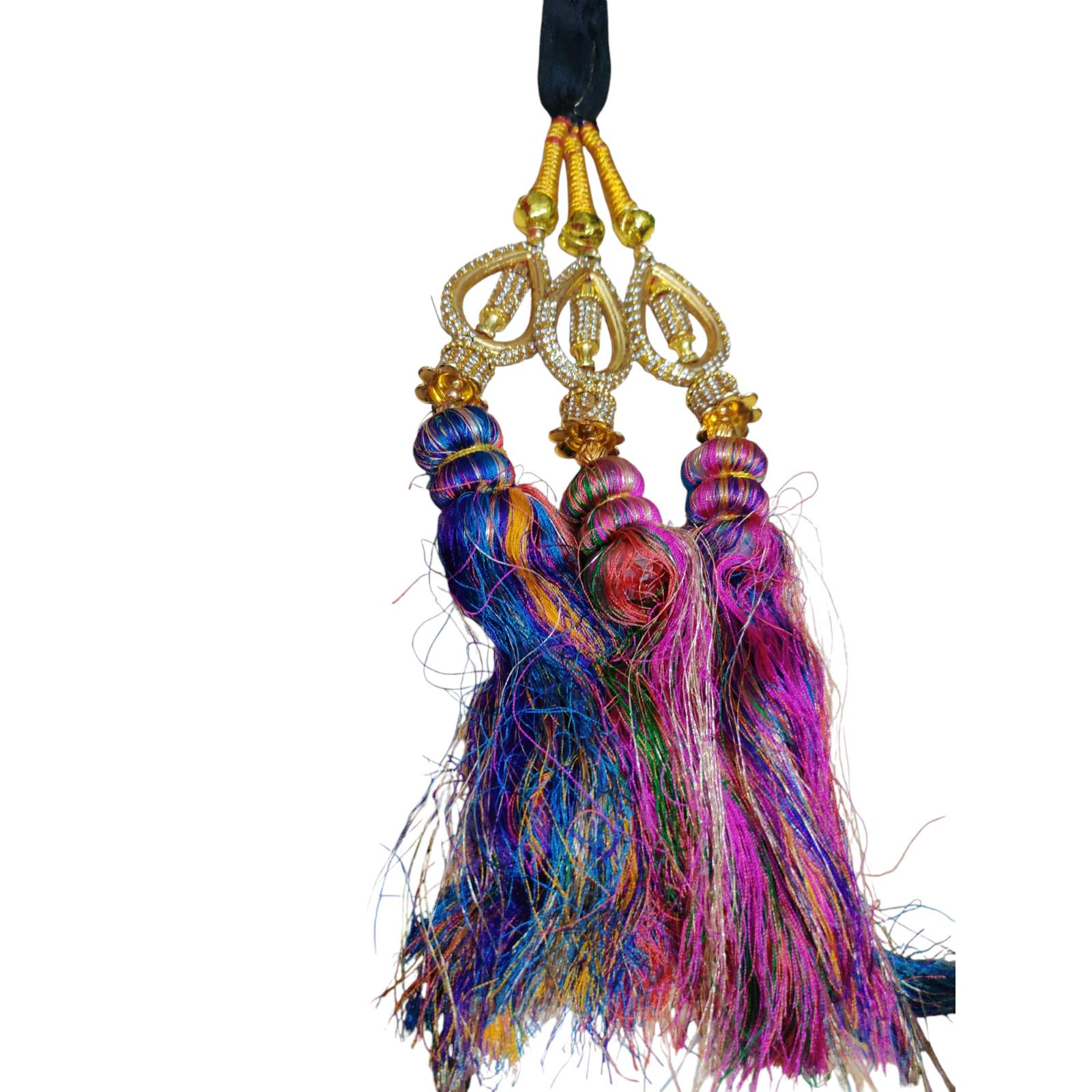 @ Indian Traditional Hair Choti Paranda Multicolor For Women Zr-2164-60%Off