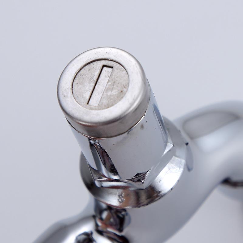 Lockable Outdoor Anti-theft Washing Machine Faucet with Key for Rental Property