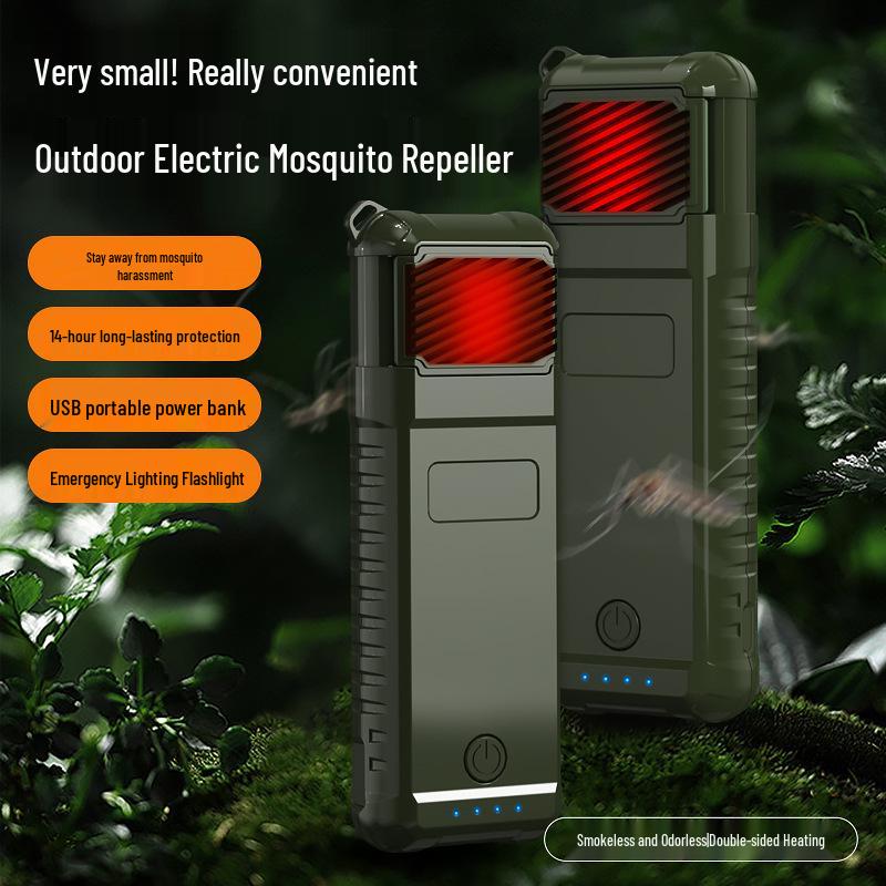 Portable Lithium Battery Mosquito Repellent: Wireless Electric Mosquito Killer & Insect Repellent for Camping