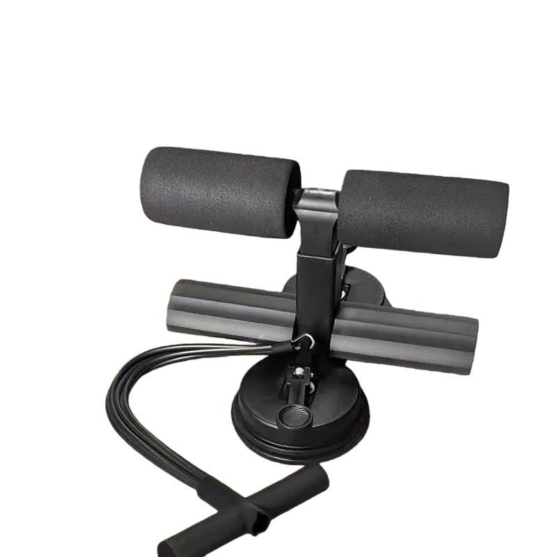 Dual Suction Ab Roller with Pull Rope - Ab Muscle Trainer & Sit-Up Assist