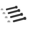 9/16" -18 X 3-1/2" Long With Nuts Trailer Leaf Spring Shackle Bolts 4-Pack 23011/23012