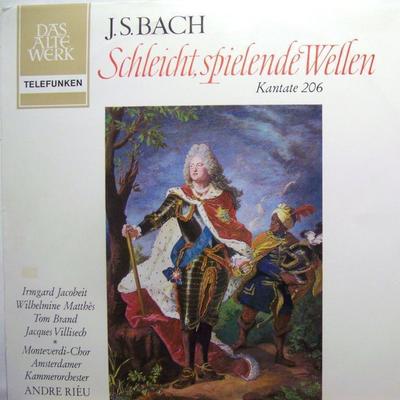 LP deska ANDRE RIEU, AMSTERDAMER KAMMERORCHE - J S Bach Plíživé hrající vlny SAWT9425B TELEFUNKEN Německo Klasika Použitá