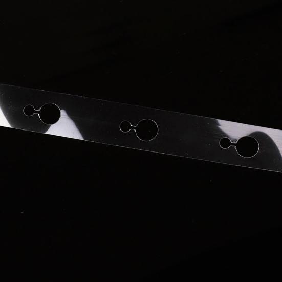 Ballongsnor Gjennomsiktig Fleksibel Plast Ruller Ballongteip Strips til Bursdag