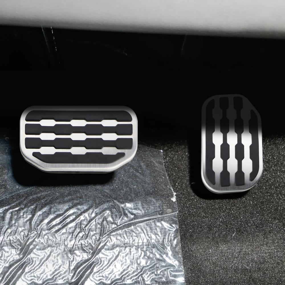 Car Pedal Cover for Ford F150 F-150 2021 - 2025 Gas Accelerator Brake Foot Pedals Cover Pad Parts Protector Interior Accessories