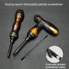 2-in-1-Haushaltsschraubendreher, Reparaturwerkzeug für Zuhause, Schraubendreher-Set zum Zerlegen für Möbel/Auto/Computer/Elektronik