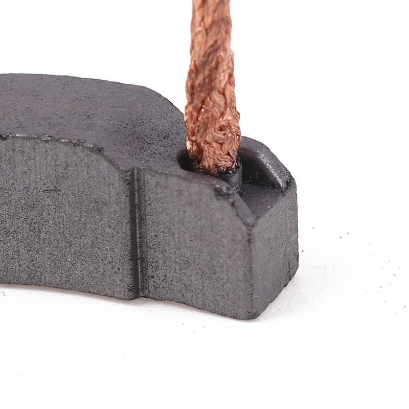 4Pcs Car Electronic Fan Motors 8*9.7*22Mm Automotive Fan Motor Brushes Carbon Brushes Diy Accessories