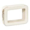 Clear Cosmetic Case for Toiletries with Zipper Closure
