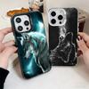 Wolf Moon Animal Soft Phone Case for iPhone 15 16 17 Pro Max 17Air 16E 14 Plus 13 12 Mini Shockproof Cover Back Shell