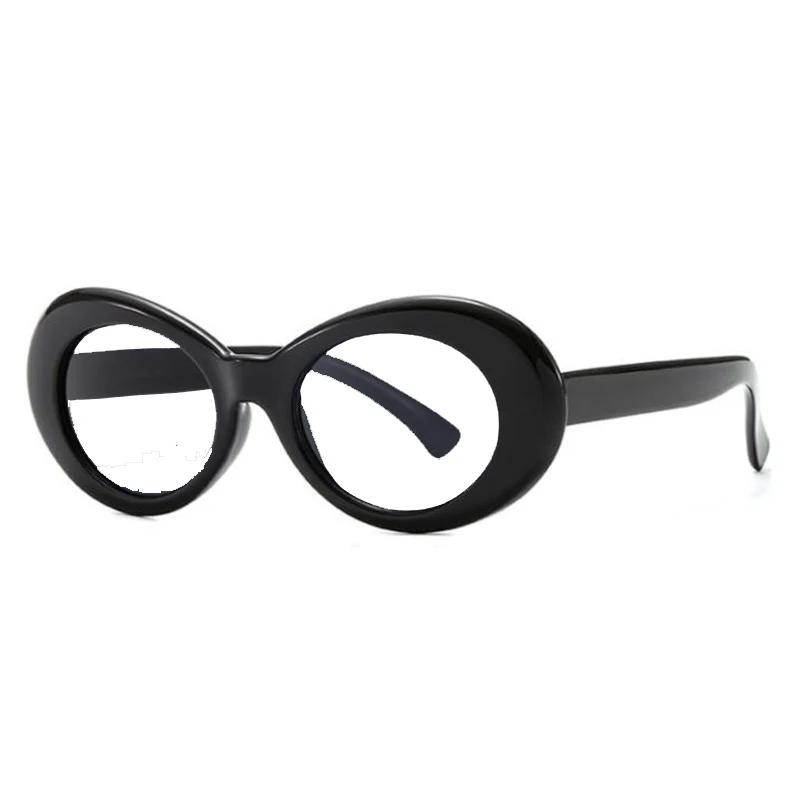 

New Goggle Glasses Oval Sunglasses Ladies Trendy Vintage Retro Sunglasses Women s White Black Eyewear -1 -2 To -6 Myopia -2.5