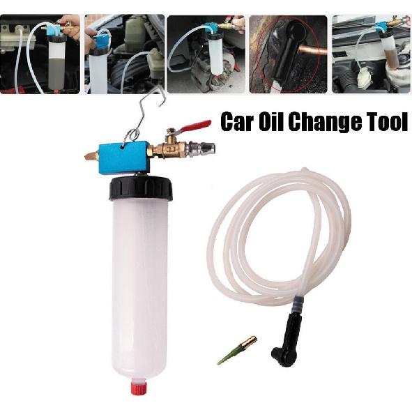 300Ml Car Brake Fluid Oil Change Repair Tool Pneumatic Vacuum Bleeder Extractor