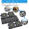 Monitors Simultaneous HDMI Extender EX714 Extend Up To 50M 4 Monitors Simultaneous Output HDMI Splitter Extender Single Power CAT6 Extender LAN