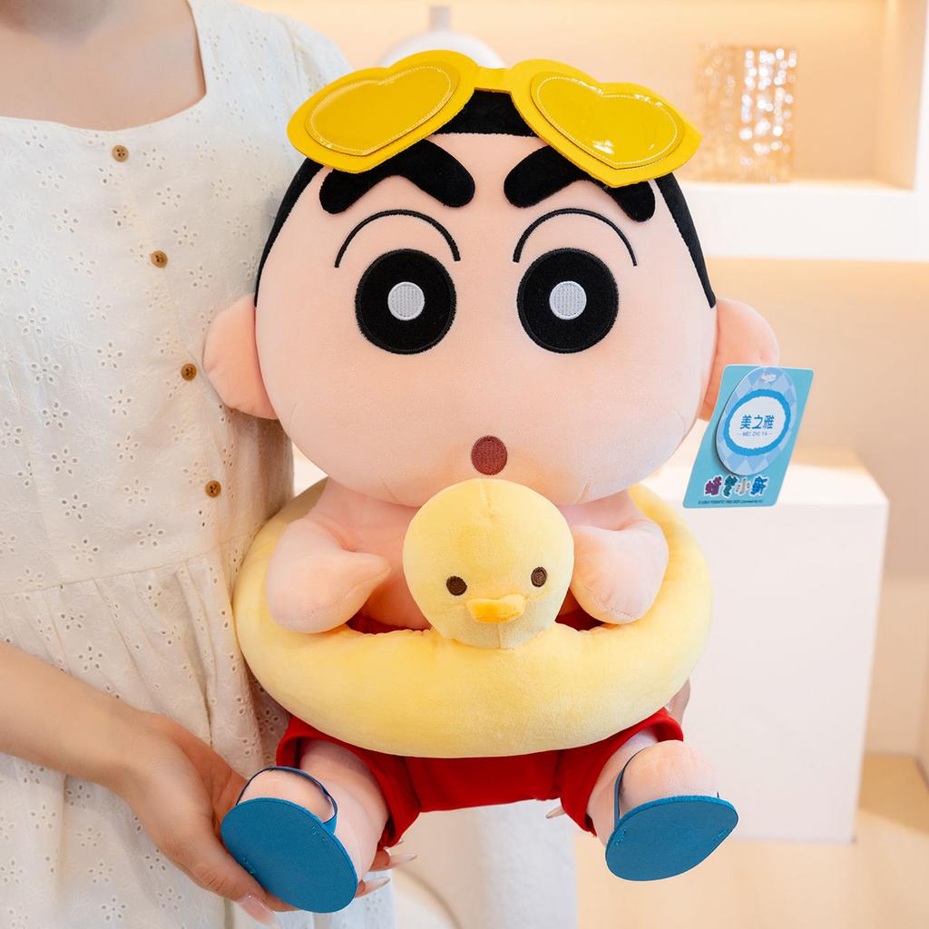 22/30/40cm Summer Funny Crayon Shin-chan Plushies Stuffed Anime Vacation Shin Chan Plush Toy Birthday Gifts Girl Child