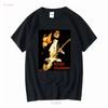 Ritchie Blackmore Unisexs T Shirt Regular Size Cotton Deep Purple In Rock Vintage Washed Stretched Comfortable Designer Clothes