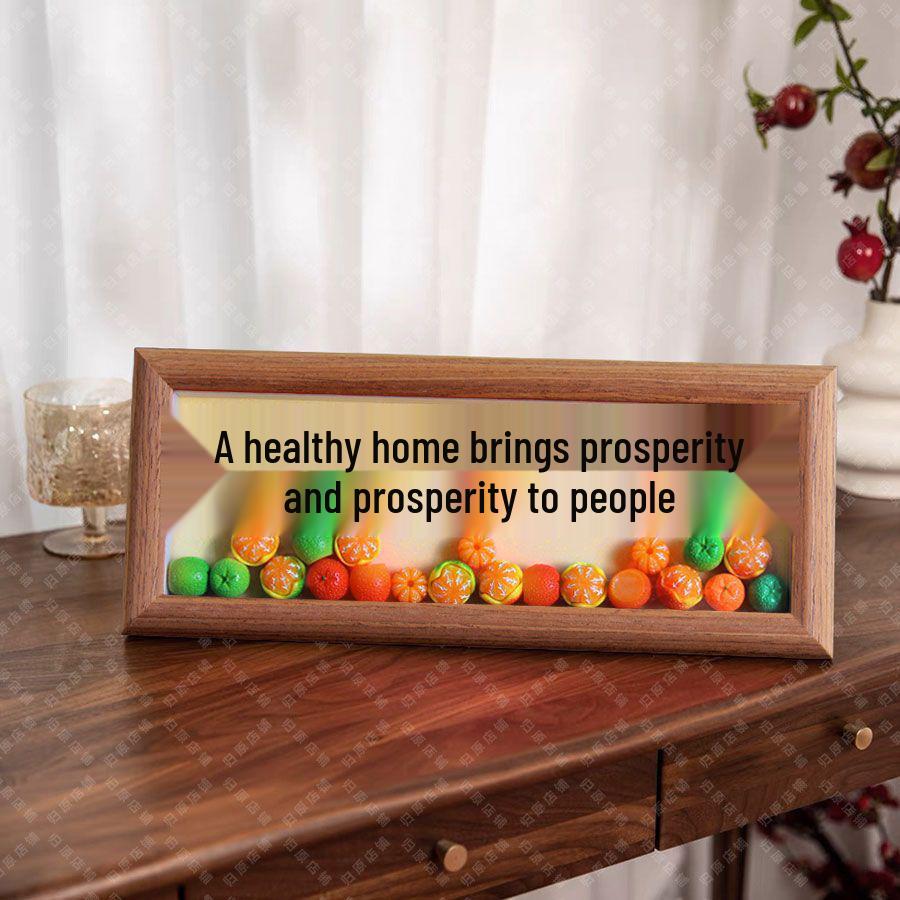 Auspicious Housewarming Ceremony Gift: New Home Prosperity Ornament & Foyer Decoration Medium (25.5x10.5cm)
