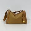Crossbody genuine leather pillow bag, underarm bag, women's shoulder bag, high-end top-layer cowhide bag, bucket bag