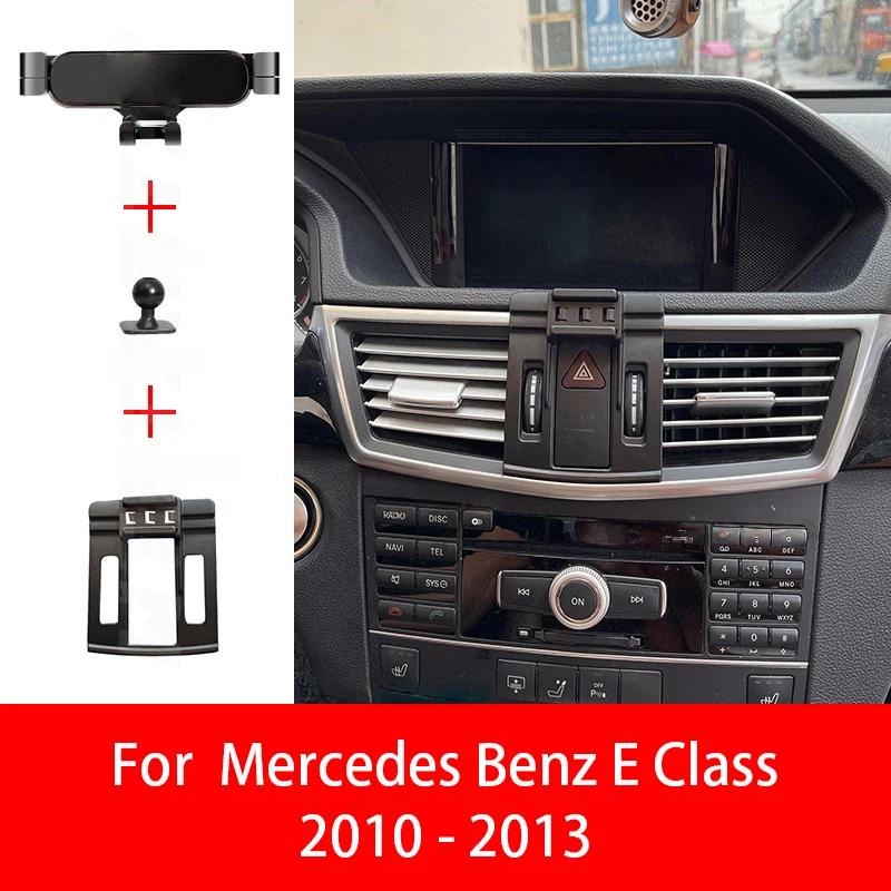 Držák na telefon do auta Pro Mercedes-Benz Třídy E V212 V213 W212 2010-2023 Nastavitelný otočný držák na telefon Základna Interiérové doplňky