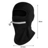 Winter Warm Cycling Balaclava Autumn Hood Fleece Windproof Mask Breathable with Zipper Motorcycle Liner Running Cooling Sport Gear for Women Men