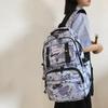 Große Kapazität Student Schultasche Druck Männer Leichte Rucksack Frauen Rucksack