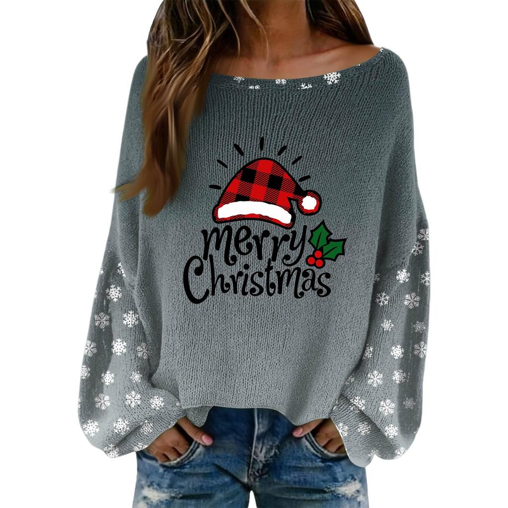 Women's Fashion Long Sleeved Elegant Sweater Top