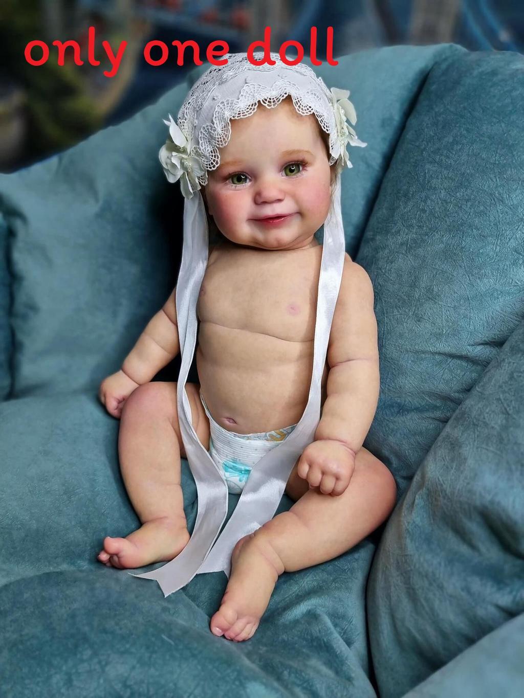 Силиконовая кукла-младенец Мэдди Реалистичная игрушка Reborn Для коллекционеров и в подарок