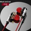 Original Lenovo YF45 Gaming Earphones Wired in Ear Headphones Type-C/3.5mm With Mic Microphone Sound Noise Isolation for PC Phone Laptop NEW