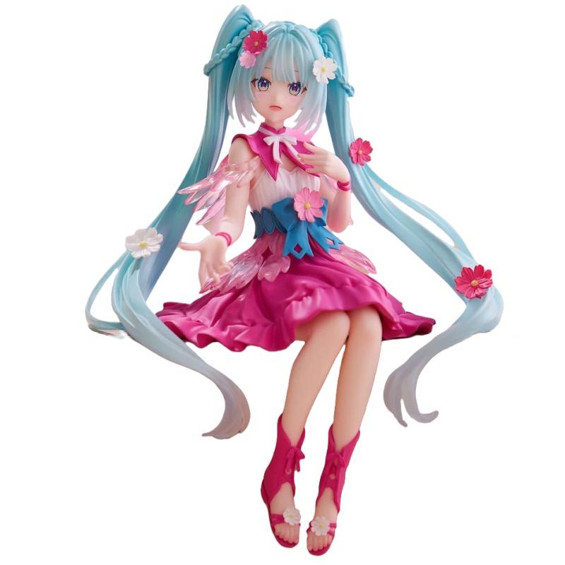 

Original Genuine Noodle Stopper Hatsune Miku Flower Fairy Anime Action Figures Model Collection Toys Gifts For Festival no box