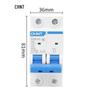 Zhengtai NXB-631P Miniature Circuit Breaker: 2P Household, 3P 63A, 4P 32A Electric Switch