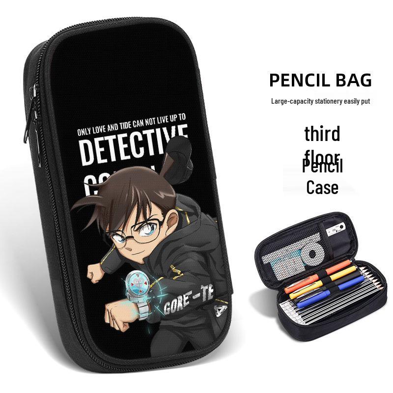 Detektiv Conan Kaito Kid Federmäppchen, Schulbedarf für Kinder, Jungen & Mädchen